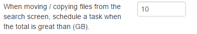 GB limit