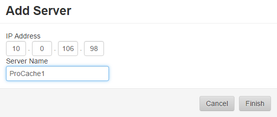 add server