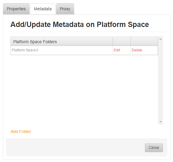 add update metadata