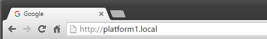 connecting via Platform System Name