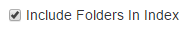 include folders in indez
