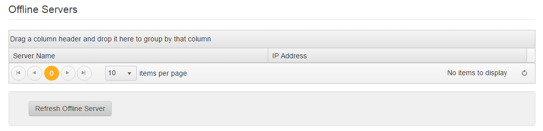 offline server