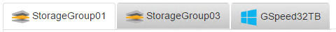 storage group tabs